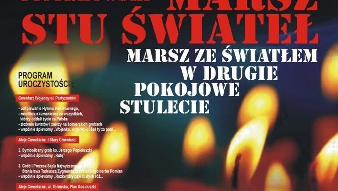 Dziś Piotrkowski Marsz Stu Świateł! 