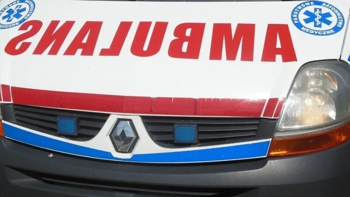 Jedna osoba ranna w wypadku na wysokości Honoratowa