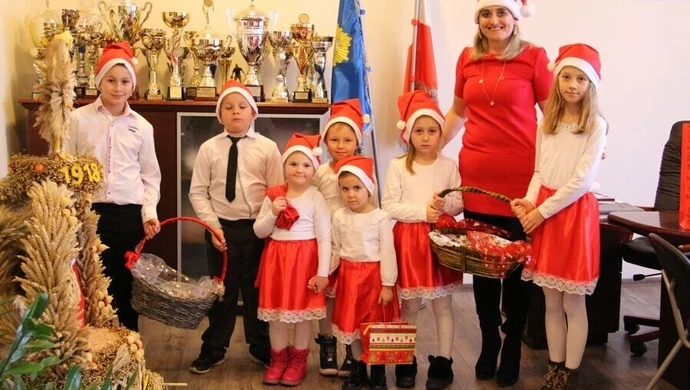 Mikołajki odwiedziły Urząd Gminy