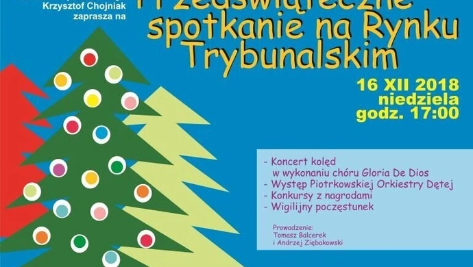 W niedzielę miejska wigilia 