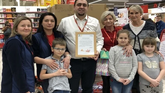 Świąteczne paczki trafiły do pogotowia opiekuńczego