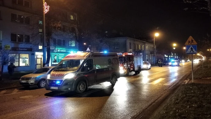 Stłuczka na Słowackiego