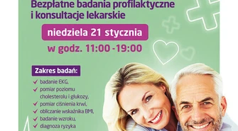 Bezpłatne badania profilaktyczne na Dzień Babci i Dziadka
