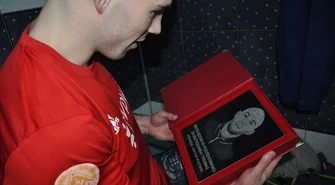 Mistrz trenował ze swoimi fanami