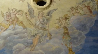 Zabytkowe malowidła u piotrkowskich Bernardynów