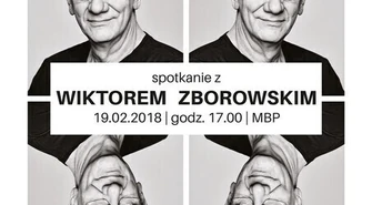 Spotkanie z Wiktorem Zborowskim w piotrkowskiej bibliotece
