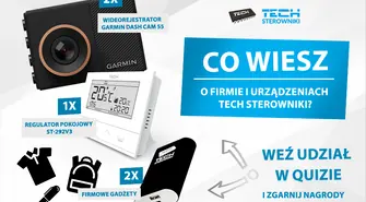 Quiz z nagrodami z firmą TECH STEROWNIKI
