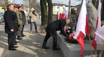 Złożyli kwiaty ku czci żołnierzy wyklętych