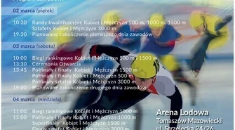 Najlepsi juniorzy na świecie będą się ścigać w tomaszowskiej Arenie Lodowej