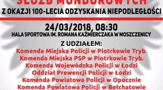 Mundurowi uczczą 100. rocznicę odzyskania niepodległości na sportowo