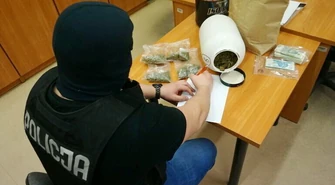 Magazyn marihuany w domu tomaszowianina 