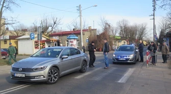 Dwa groźne zdarzenia na piotrkowskich drogach