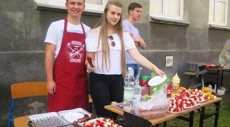 III LO kusi gimnazjalistów