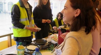 "Drugie śniadanie" w Rynku Trybunalskim [VIDEO]