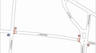 Uwaga! Zmiana organizacji ruchu w centrum Piotrkowa 