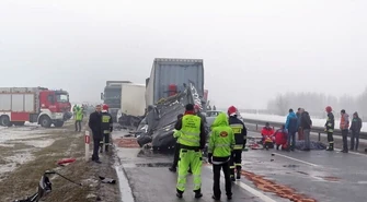 Nadal nie ma opinii biegłych. Śledztwo w sprawie karambolu na A1 przedłużone