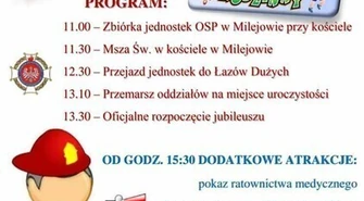 100 lat OSP w Łazach Dużych