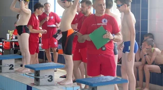 Rodzinne pływanie w Piotrkowie