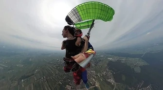 Zaginęła czasza spadochronu 