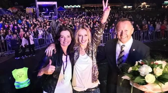 Patrycja Markowska rozpędziła chmury nad Wolborzem