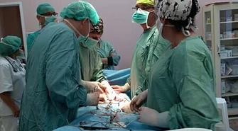 Pierwsza operacja w nowym &#8211; starym szpitalu