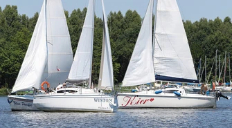 Towarzyskie regaty na Zalewie Sulejowskim