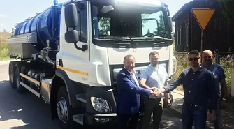 Nowoczesny pojazd asenizacyjny w Wolborzu