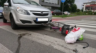 Piotrków: potrącenie rowerzystki na ul. Dzielnej