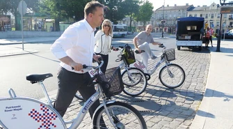 Możecie korzystać z rowerów miejskich 