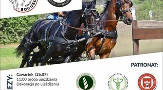 Zawody w powożeniu w najbliższy weekend w Bogusławicach