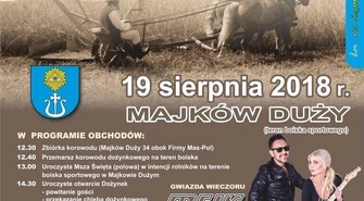 Zapraszamy na dożynki do Majkowa Dużego!