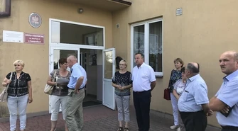 Radni Wolborza obejrzeli szkoły