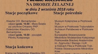 W niedzielę piknik kolejowy 