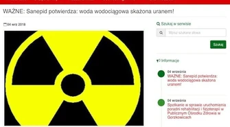 Urząd Gminy w Gorzkowicach dementuje. Woda nie jest skażona!