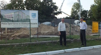 W Aleksandrowie ruszyła budowa sali