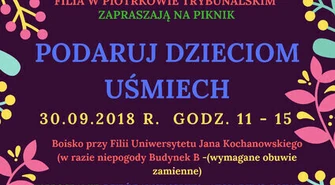 "Podaruj dzieciom uśmiech" w Piotrkowie