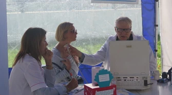 Piotrkowianie badali się podczas "Dni Zdrowia i Rodziny"