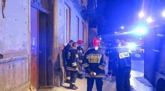 Piotrków: ewakuacja mieszkańców kamienicy przy ul. Wojska Polskiego