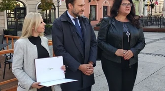 Grzegorz Lorek przedstawił swój pomysł na Piotrków