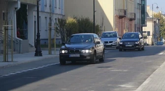 Pierwsze samochody przejechały ul. Sienkiewicza