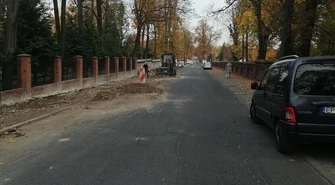 Przebudowują ulicę Partyzantów w Piotrkowie