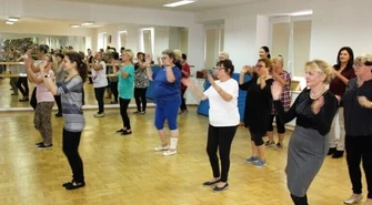 Zagraniczna delegacja odwiedziła seniorów z Piotrkowa  