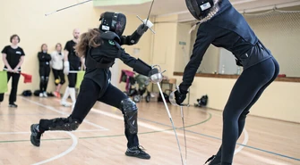 Szermierskie pojedynki na najwyższym poziomie...