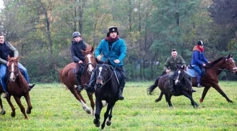 Dogonili lisa. Hubertus w gminie Czarnocin 