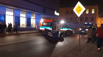 Śmiertelne potrącenie pieszej na Wojska Polskiego
