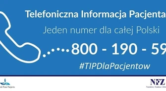 Rusza Telefoniczna Informacja Pacjenta