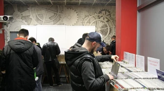 Duże zainteresowanie giełdą płyt winylowych w Piotrkowie