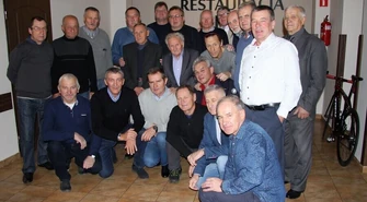 Spotkanie po latach piotrkowskiej elity kolarskiej