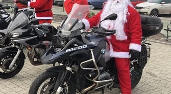Mikołaje na motocyklach