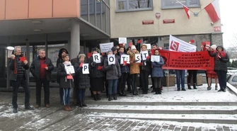 Protest w prokuraturach okręgu piotrkowskiego